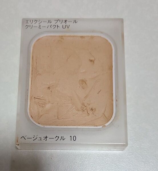 資生堂 エリクシール プリオール クリーミーパクト UV ベージュオークル10 クリームパクト ファンデーション