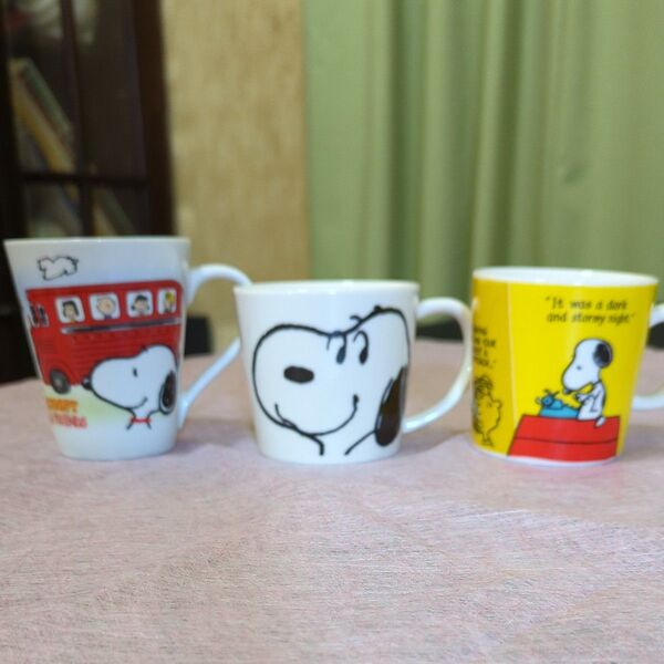 【お値下げ】SNOOPYスヌーピー マグカップ3個セット