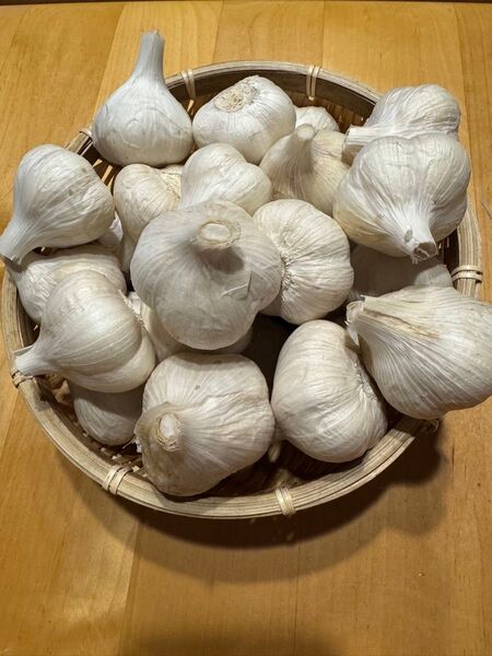 青森県産 にんにく 福地ホワイト六片 S 1kg