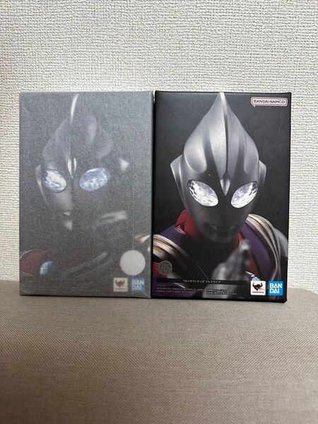 未開封S.H.Figuarts(真骨彫製法) ウルトラマンティガ マルチタイプ /ウルトラマンティガ パワータイプ