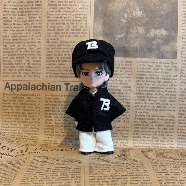 平野紫耀 フィギュア用衣装 野球ユニフォーム 帽子 3点セット Number_i