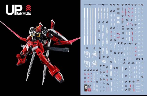RG 1/144 ソードインパルスガンダムspecII用蛍光水転写式デカール 他社製 ガンダム ガンプラ プラモデル