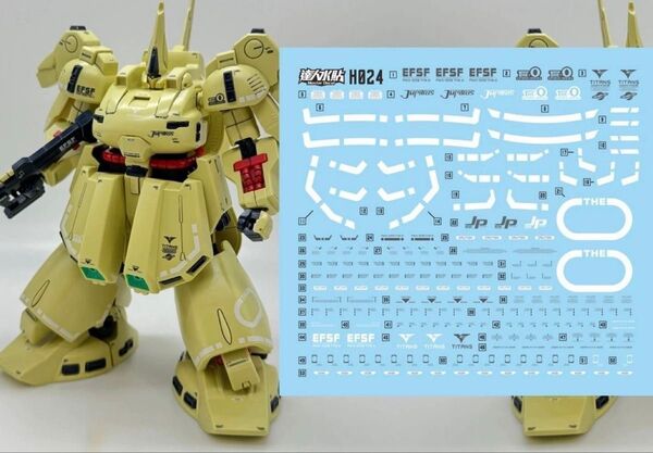 HG 1/144 ジO ジオ用水転写式デカール 他社製 ガンダム ガンプラ プラモデル