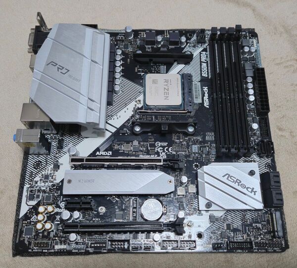 ryzen7 5700X + ASRock B550M Pro4 セット