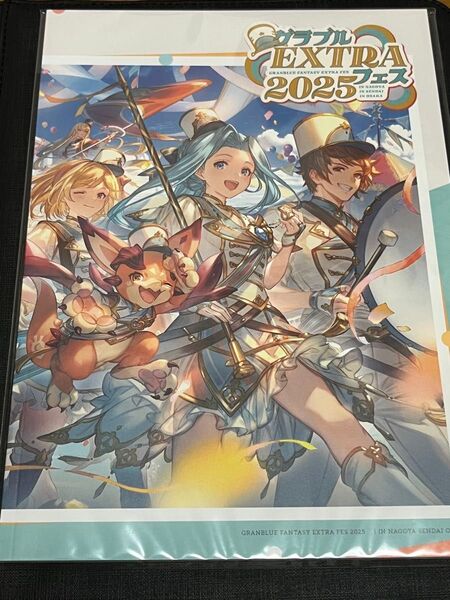 【全て未使用】グラブルextraフェス2025 パンフレット +リアルガチャ6枚 +オマケのグリームニル