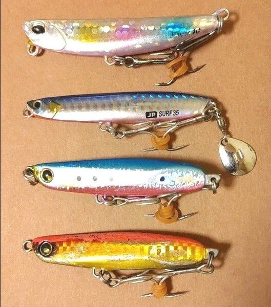 ◆ ビーチウォーカー ◆ ジグパラサーフ ◆熱砂スピンビーム 35〜42g