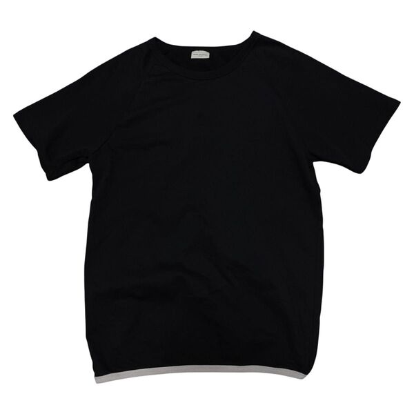 DRIES VAN NOTEN ドリスヴァンノッテン デザインTシャツ Dカン装飾 ブラック レディース サイズS トルコ製