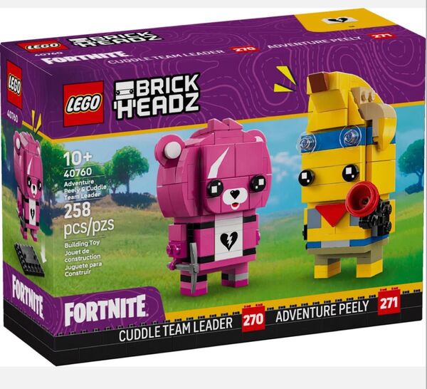 LEGO レゴ フォートナイト ブリックヘッズ アドベンチャーピーリーとピンクのクマちゃん(40760)