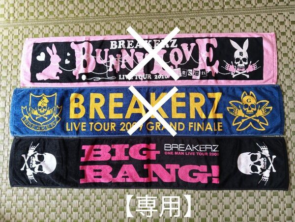 BREAKERZ マフラータオル グッズ BIG BANG