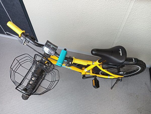 アサヒ デューリー 子供用自転車 18インチ イエロー系