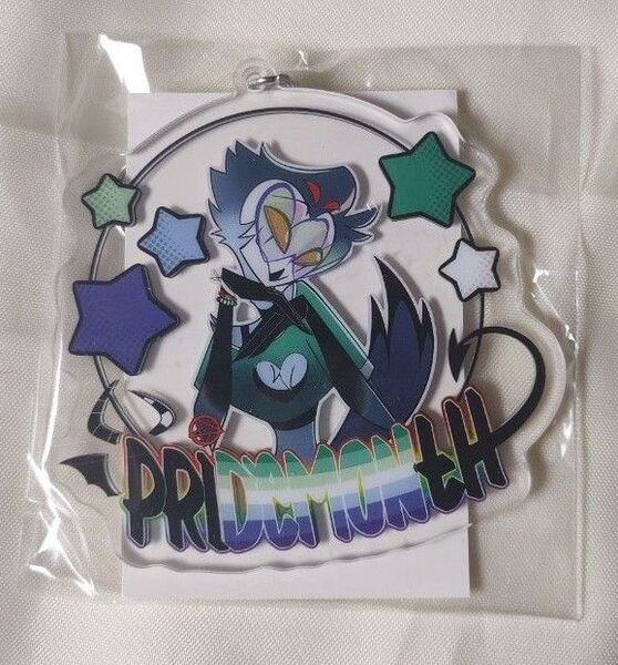 ヘルヴァボス ストラス プライド 2025 アクリルキーホルダー キーホルダー