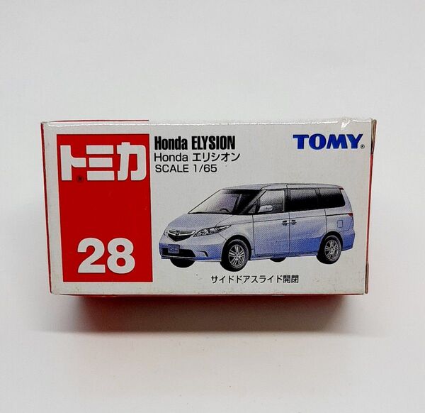 絶版 トミカ No.28 ホンダ エリシオン 開封 未使用 TOMY 青ロゴ T