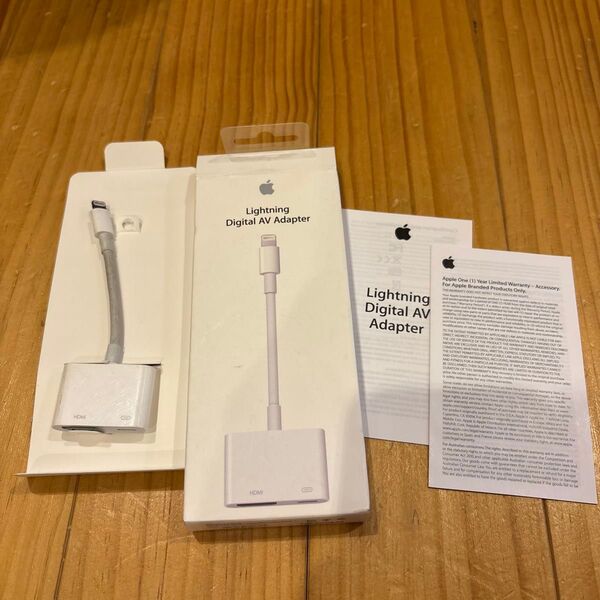 Apple Lightning - Digital AVアダプタ アップル iPhone ライトニングデジタルアダプター