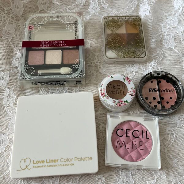 Love Liner アイカラー パレット等 6点セット