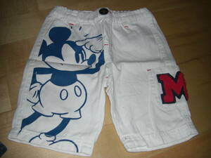 100 Mickey Mouse белый шорты 