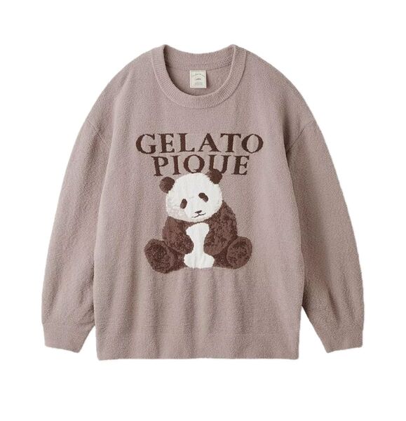 gelato pique(ジェラート ピケ)パンダジャガードプルオーバー