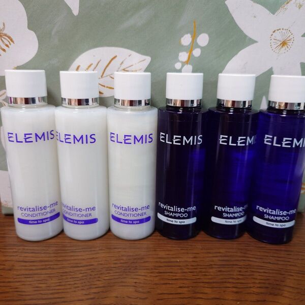 【未使用】エレミス elemis シャンプー コンディショナー 旅行用品