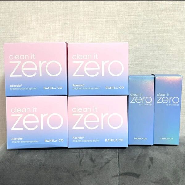 バニラコ クリーンイットゼロ クレンジングバーム 大容量 180ml 4個