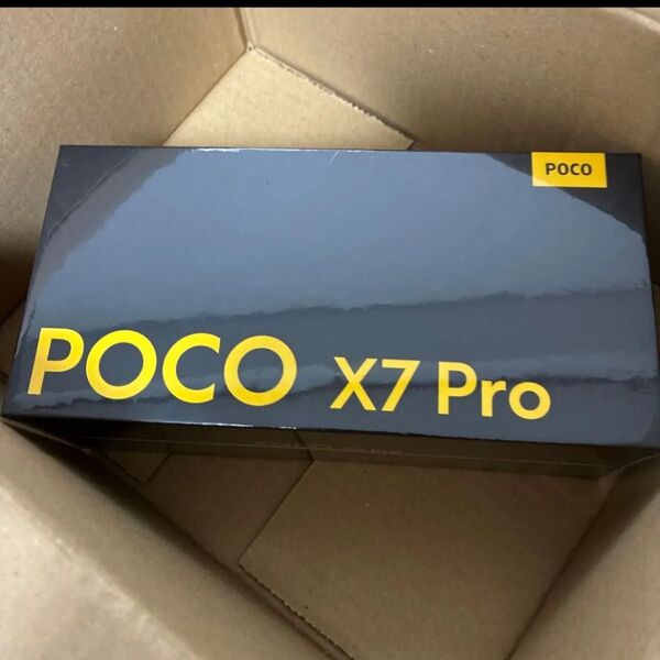 POCO X7 Pro 6.67インチ メモリー8GB ストレージ256GB イエロー
