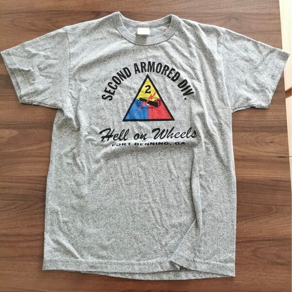 良品 バズリクソンズ USAF 半袖Tシャツ グレー サイズM 米国製