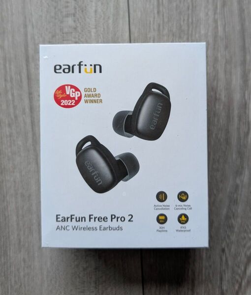 EarFun Free Pro 2 Bluetooth 5.2 ノイズキャンセリング ワイヤレスイヤホン 新品 未開封