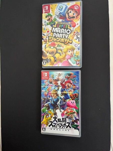 中古美品2個セット スーパーマリオパーティジャンボリー スマッシュブラザーズ