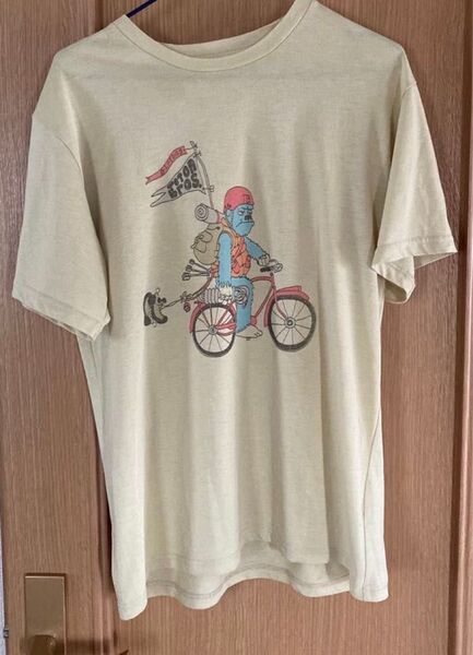 ティートンブロス TetonBros 半袖Tシャツ ベージュ 速乾 化繊