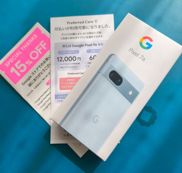 新品未使用! Google Pixel 7a Sea SIMフリー 128GB