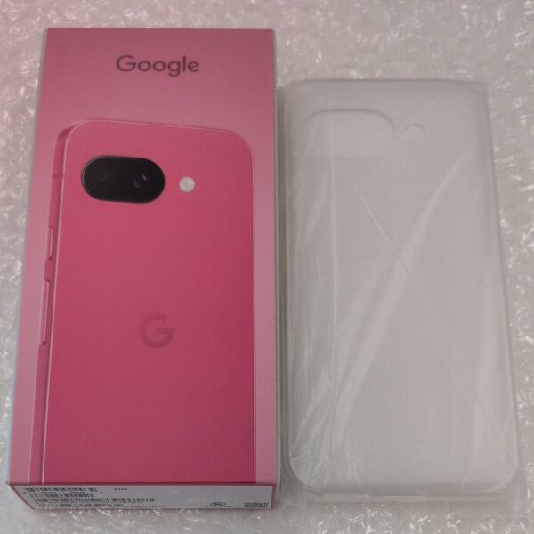 Google Pixel 9a 128GB peony ピクセル9a ピンク 新品未使用 ケース付