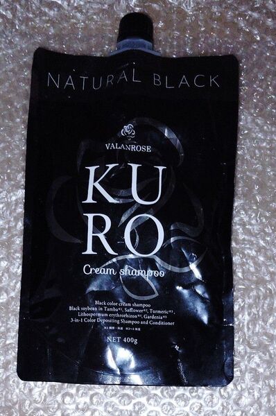 バランローズ KUROクリームシャンプー ナチュラルブラック