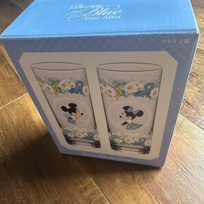 Disney ミッキーミニー グラス 2個セット