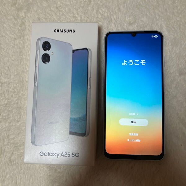 SAMSUNG Galaxy A25 5G ライトブルー