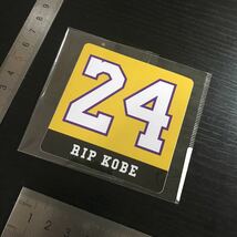 ステッカー RIP KOBE 24 付録品@1898_画像2