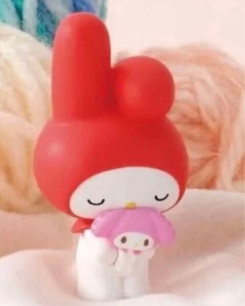 サンリオキャラクターズ ぬいぐるみといっしょフィギュア マイメロディ Sanrio ガチャガチャ