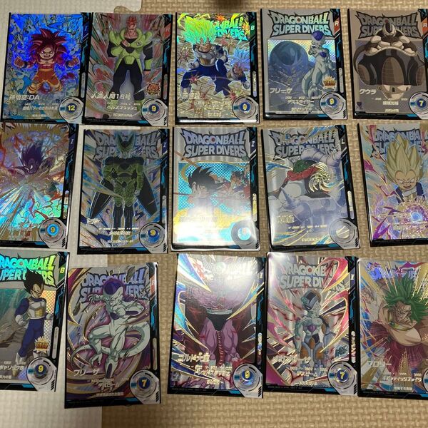 ドラゴンボール スーパーダイバーズ 神龍エクストラ 宝箱 レアカード 15枚セット