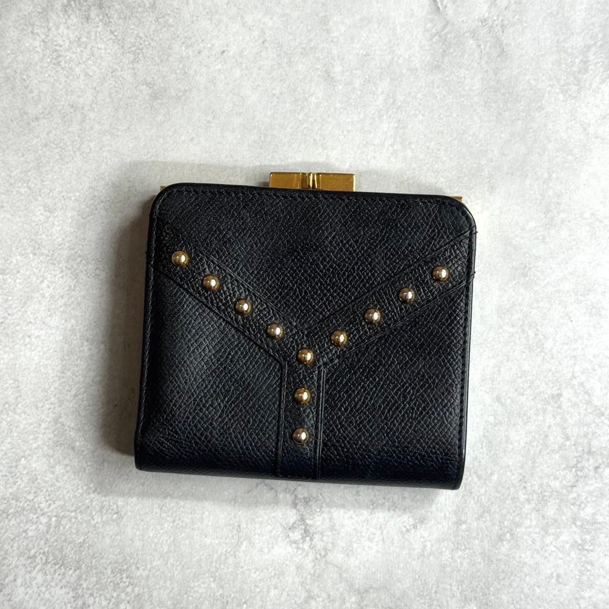 【希少】イヴサンローラン 折り財布 パッチワーク レザー ヴィンテージ レア Yves Saint Laurent イヴサンローラン 財布 二つ折り財布