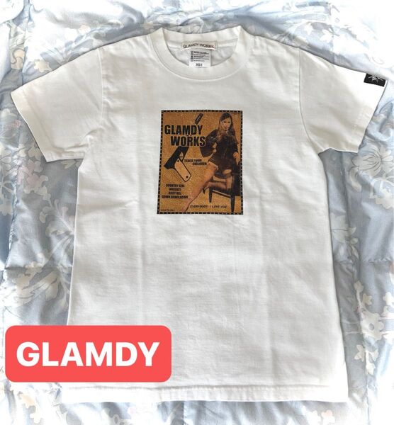 GLAMDY(グラムディ)プリント半そでTシャツ