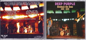 Deep Purple ディープ・パープル - Fireball On Tour 1971 - 1972 CD