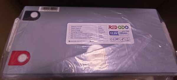 新品 Redodo 12V 280Ah リン酸鉄リチウムイオンバッテリー PSE認証 低温保護 3584Wh BMS 200A