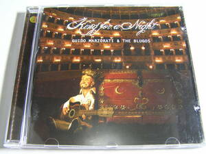 CD/イタリア/ロック.グループ/Guido Marzorati & The Blugos - King for a Night/Elisa Marzorati/Iliano Vincenzi/Andrea Scarpari