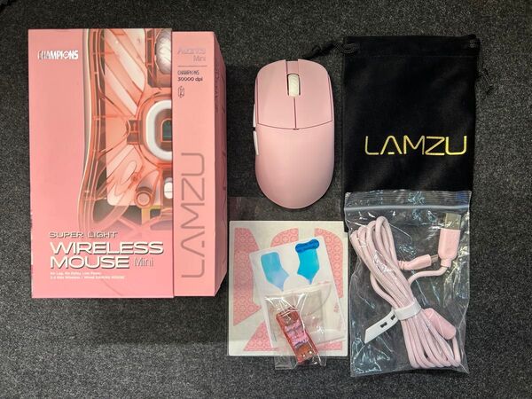 【ほぼ未使用】Lamzu Atlantis Mini Champion Edition ワイヤレスゲーミングマウス