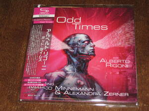 ALBERTO RIGONI アルベルト・リゴーニ / ODD TIMES オッド・タイムズ 2020年 SHM-CD 国内帯有