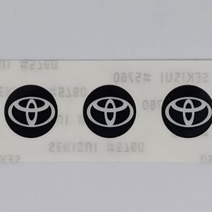 トヨタ ナンバーロック用 エンブレム ステッカー トヨタ純正 ナンバーロックステッカー