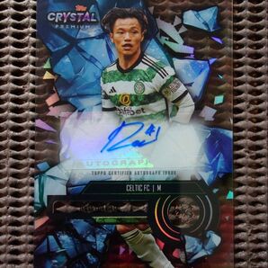 2023-24 TOPPS 旗手怜央 直筆サイン セルティック 日本代表 Auto