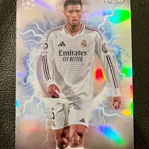 2025 Topps ジュード・ベリンガム SP レアル・マドリー インサート Chrome UEFA