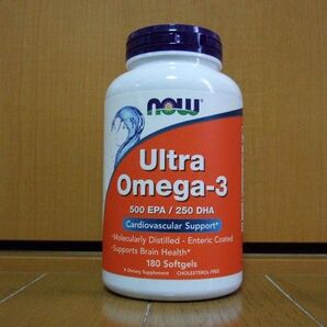 ナウフーズ ウルトラオメガ 180錠 腸溶性