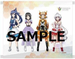 響＆翼＆クリス＆未来 A3タペストリー 「Blu-ray/DVD 戦姫絶唱シンフォギアAXZ シンフォギアライブ 2018」 ゲーマーズ購入特典