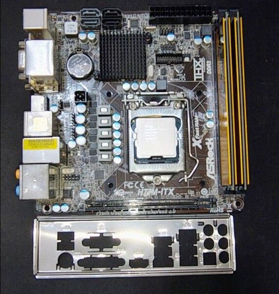 ASRock マザーボード H77M-ITX + i7-3770 + メモリ8GBセット
