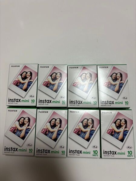 instax mini jp1 チェキフィルム 8箱