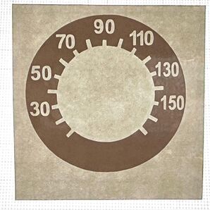 車検でスピードメーターが再検査になった48mmメーターの再検査対応文字盤シート
